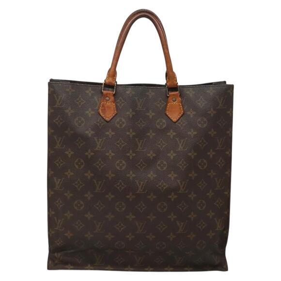 LOUIS VUITTON Monogram Sac Plat Hand Bag M51140 - Picture 3 of 12